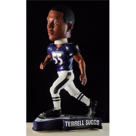 Baltimore Ravens Terrell Suggs Pennant Base Bobblehead